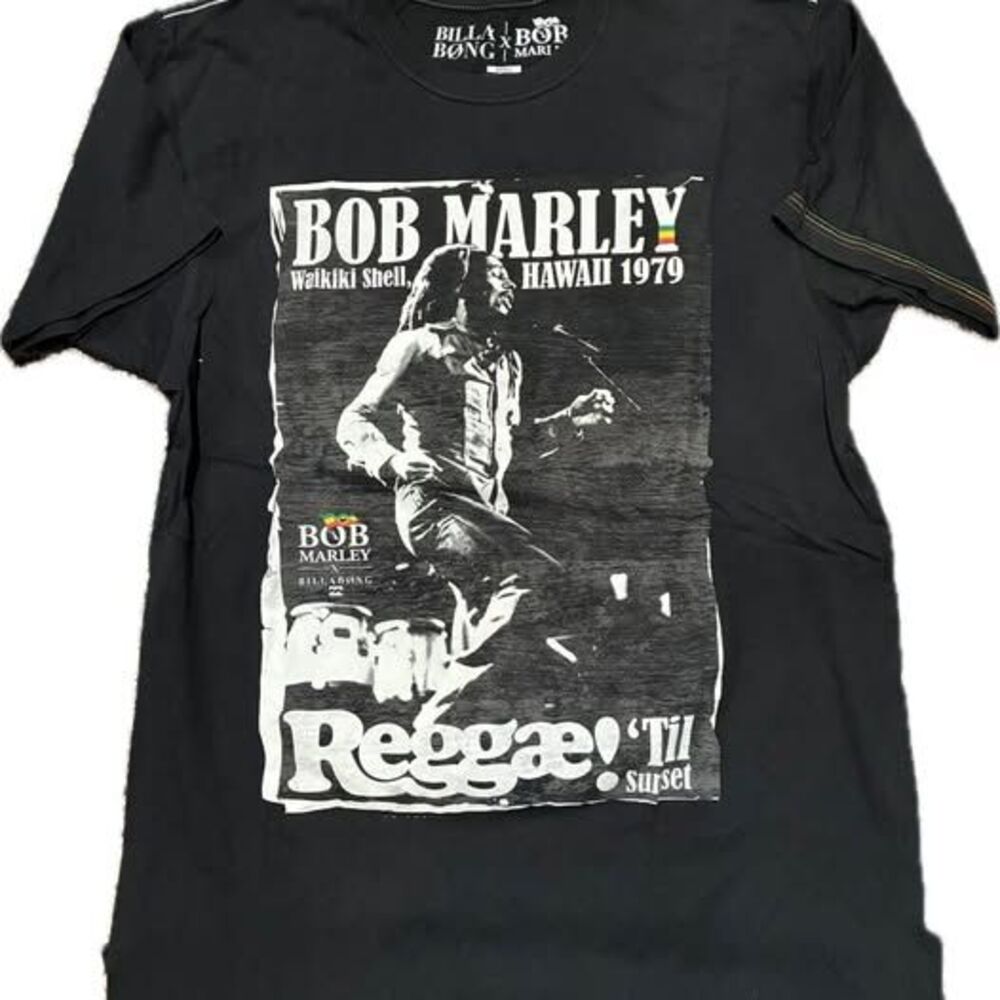 Billabong x Bob Marley T-Shirt Small